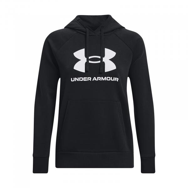 Mikina Under Armour Rival Fleece Big Logo Hoodiey Black M