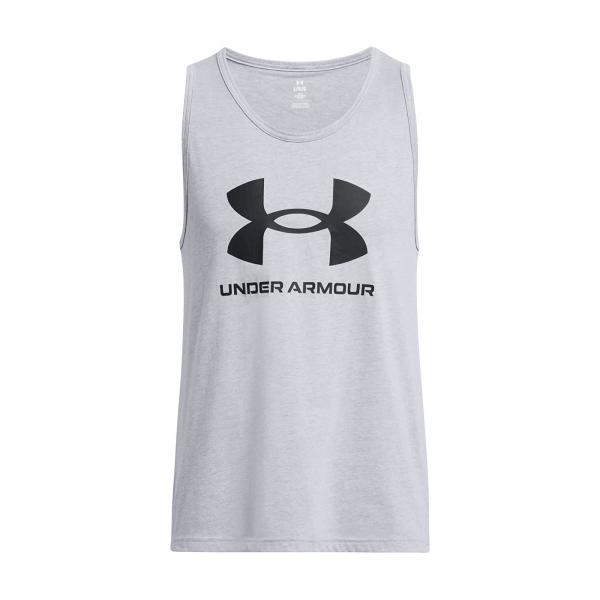 Tílko Under Armour Sportstyle Logo Tank Gray S