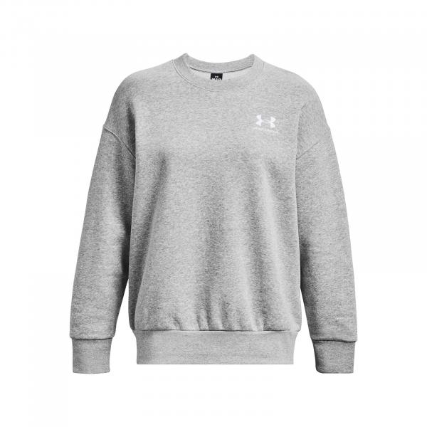 Mikina Under Armour Essential Flc Os Crew Gray L