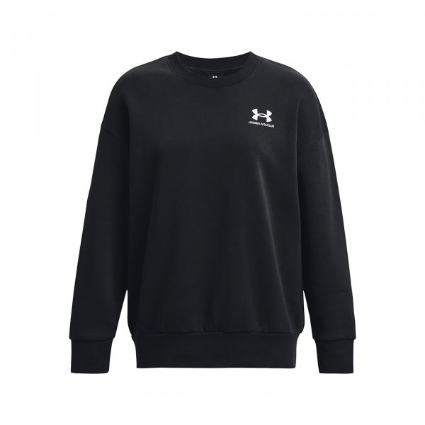 Mikina Under Armour Essential Flc Os Crew Black XS