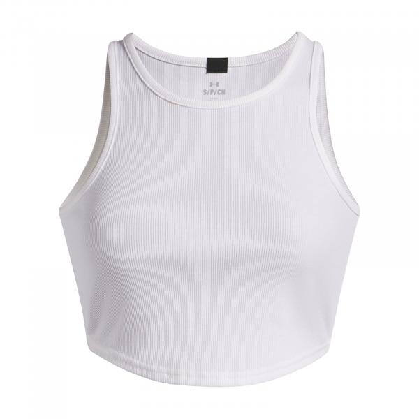 Tílko Under Armour Rival Rib Tank White M