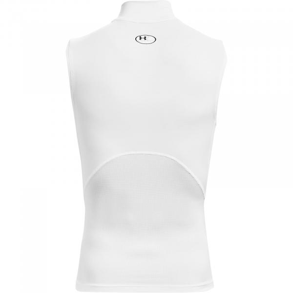 Tílko Under Armour Hg Armour Comp Mock Sl White M