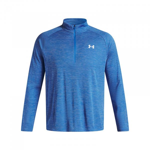 Mikina Under Armour Tech Textured 1/2 Zip Blue S