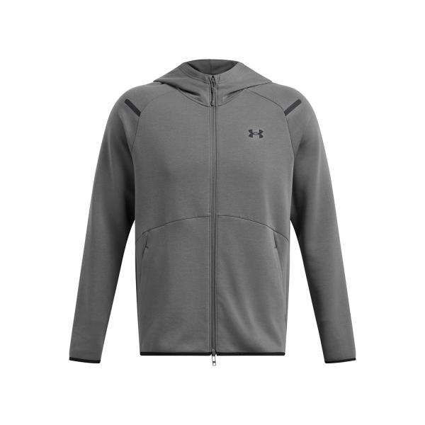 Mikina Under Armour Unstoppable Flc Fz Hoodie Eu Gray XXXL