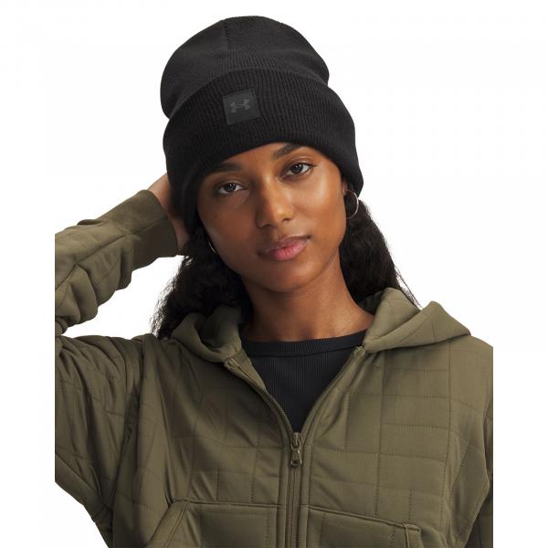 Čepice Under Armour W Halftime Beanie Black Universal