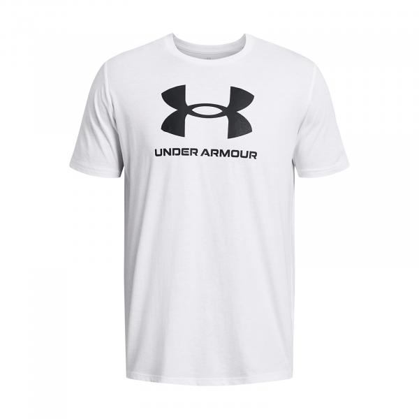Tričko Under Armour Sportstyle Logo Update SS T-Shirt White S
