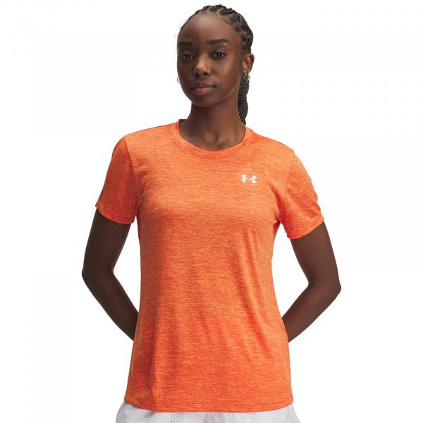 Tričko Under Armour Tech SS T-Shirtc Twist Orange L