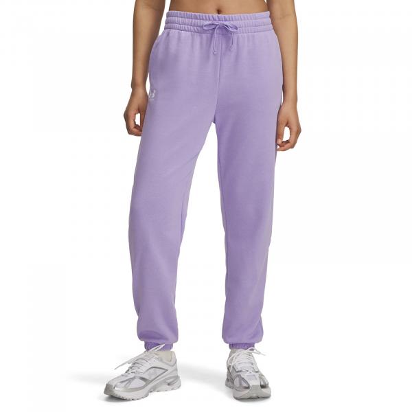 Kalhoty Under Armour Rival Terry Joggers Purple S