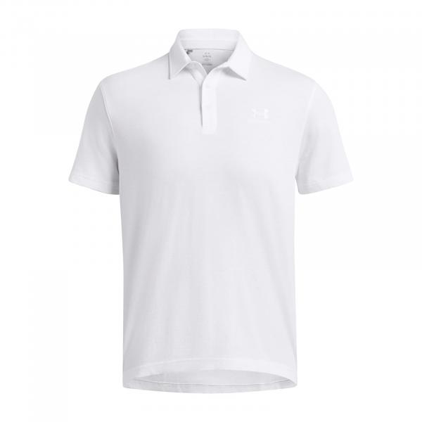 Tričko Under Armour Icon Polo White M
