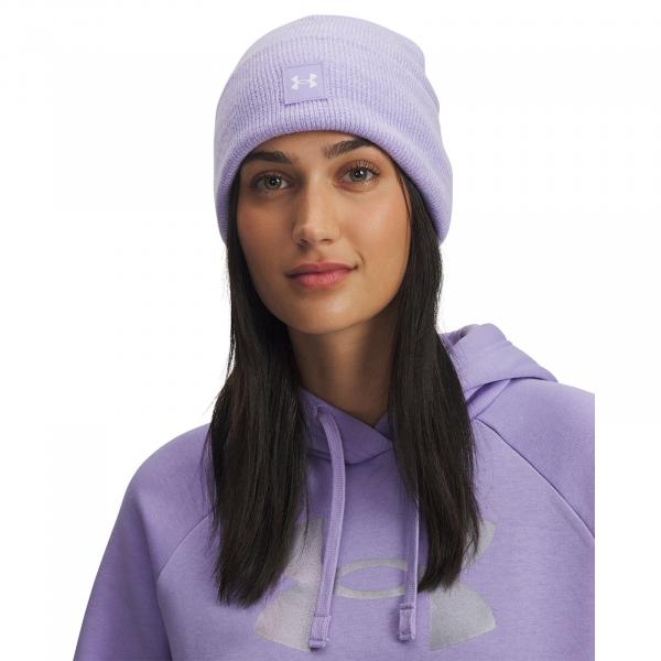 Čepice Under Armour W Halftime Beanie Purple Universal