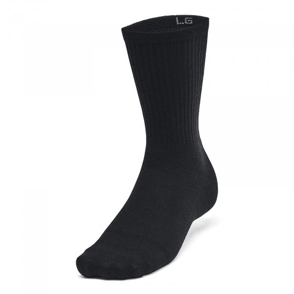 Ponožky Under Armour Essential 6-Pack Crew Black M