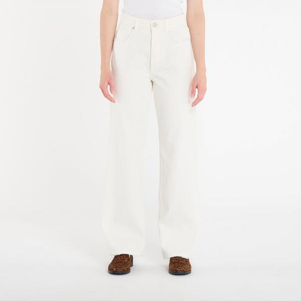 Džíny AllSaints Brooklyn Jean Off White 27