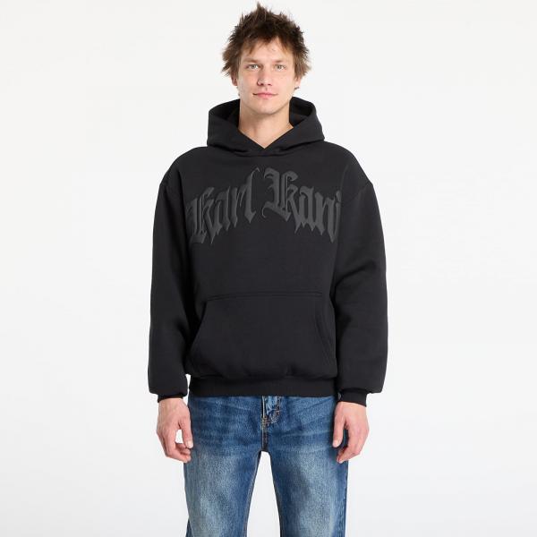 Mikina Karl Kani Old English OS Hoodie Black XL