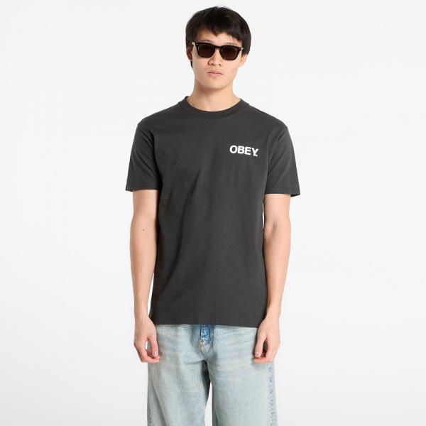 Tričko OBEY Doberman Classic T-Shirt Vintage Black XL