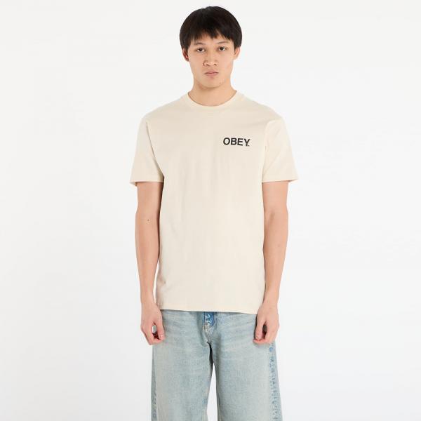 Tričko OBEY Doberman Classic T-Shirt Cream M
