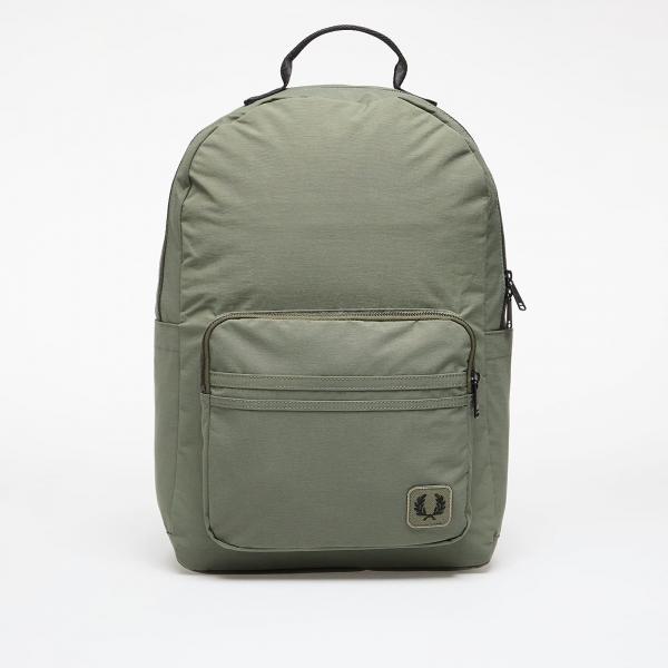 Batoh FRED PERRY Nylon Badge Backpack Lrl Wrth Green Universal