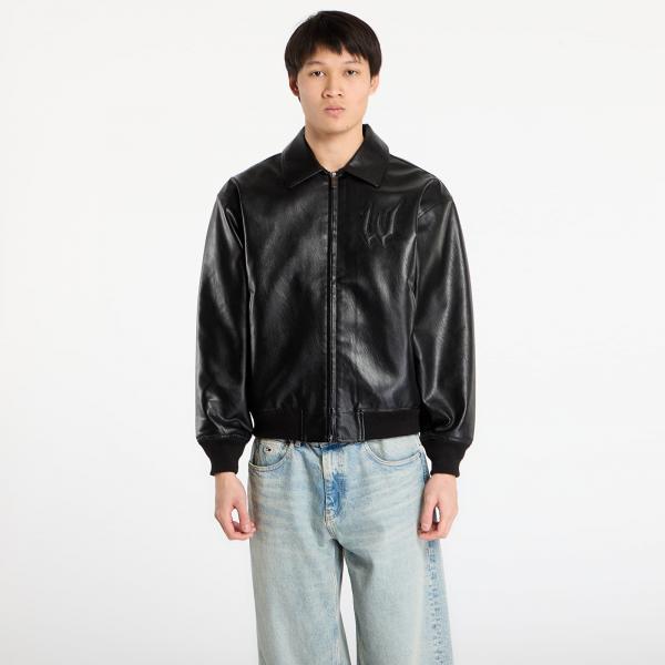 Bunda Wasted Paris M Bury Varsity Jacket Black XL