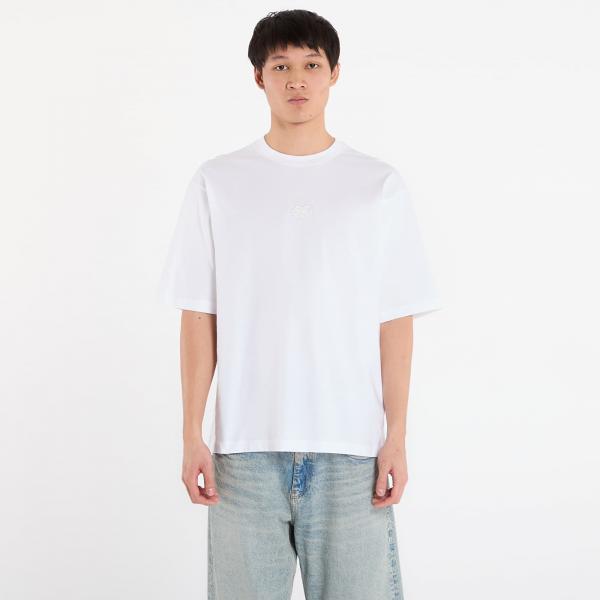 Tričko Filling Pieces T-Shirt Boxy Embroidered White L