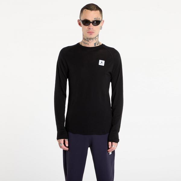 Tričko SAYSKY Merino 165 Base Layer Long Sleeve Black XL