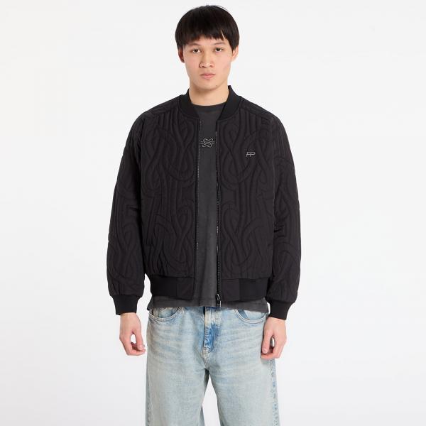 Bunda Filling Pieces Bomber Quilted Black S