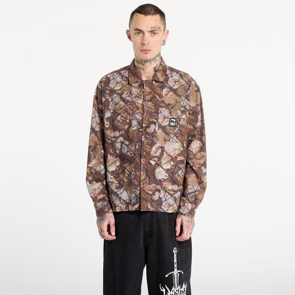 Tričko OBEY Fence Camo Shirt Fence Camo Multi M
