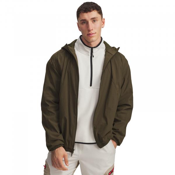 Mikina Under Armour Unstoppable Txt Woven Jacket Green L