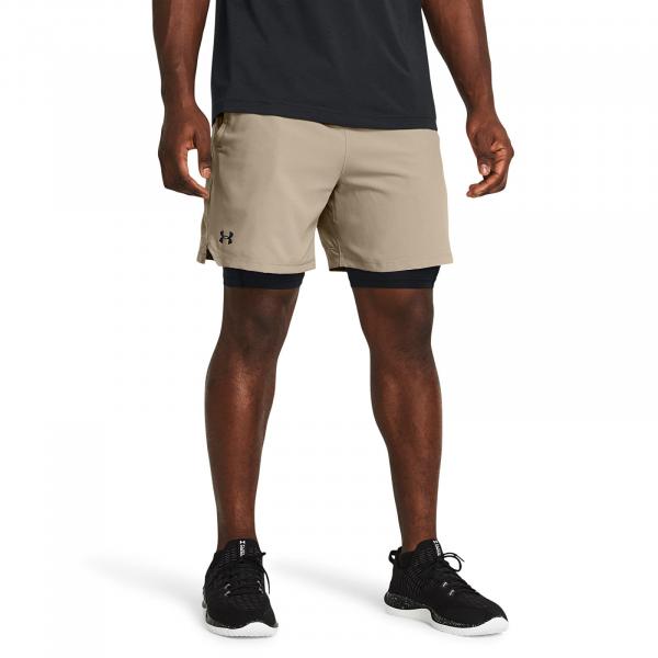 Šortky Under Armour Vanish Woven 2In1 Sts Brown S