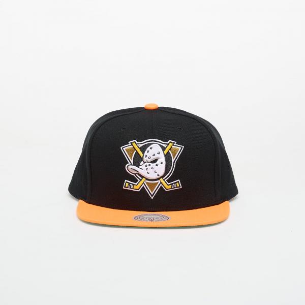 Kšiltovka Mitchell & Ness NHL Team 2 Tone 2.0 Snapback Anaheim Ducks Black/ Orange Universal