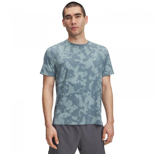 Tričko Under Armour Launch Elite Prt SS T-Shirt Green M