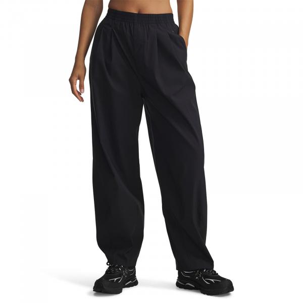 Kalhoty Under Armour Unstoppable Wvn Pleat Pt Black S