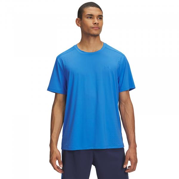 Tričko Under Armour Launch Elite Shortsleeve Blue L
