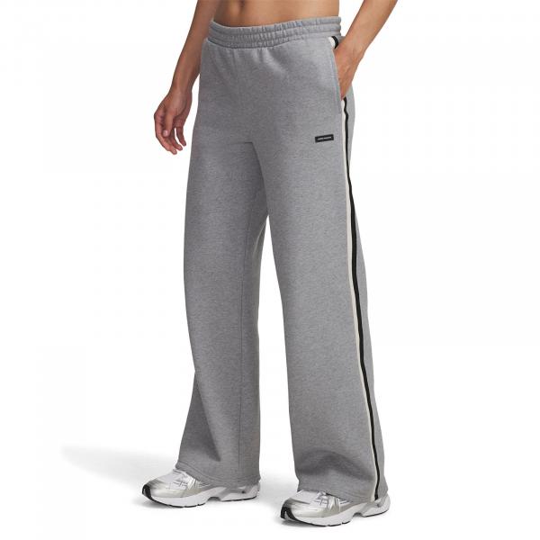 Kalhoty Under Armour Icon Hwt Flc Puddle Pant Gray L