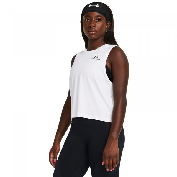Tílko Under Armour Vanish Energy Crop Tank White L