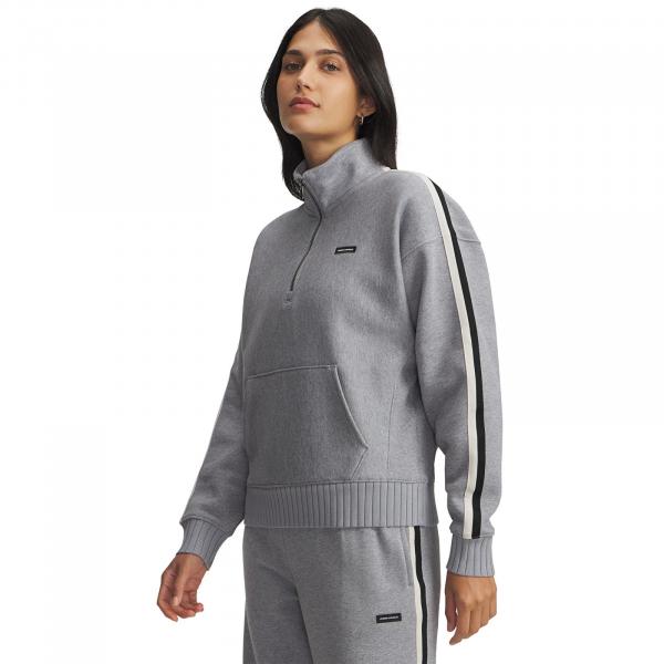 Mikina Under Armour Icon Hwt Fleece Hz Gray M