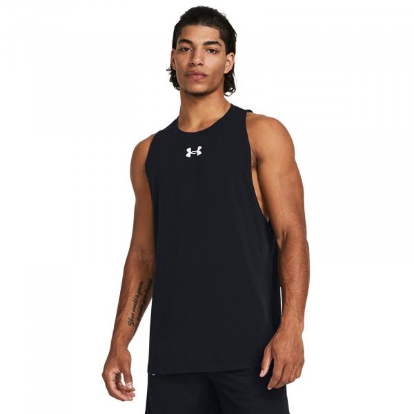 Tílko Under Armour Baseline Cotton Tank Black S