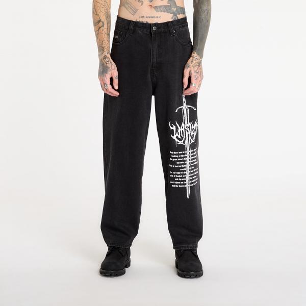 Džíny Wasted Paris M Sword Casper Pant Faded Black 32