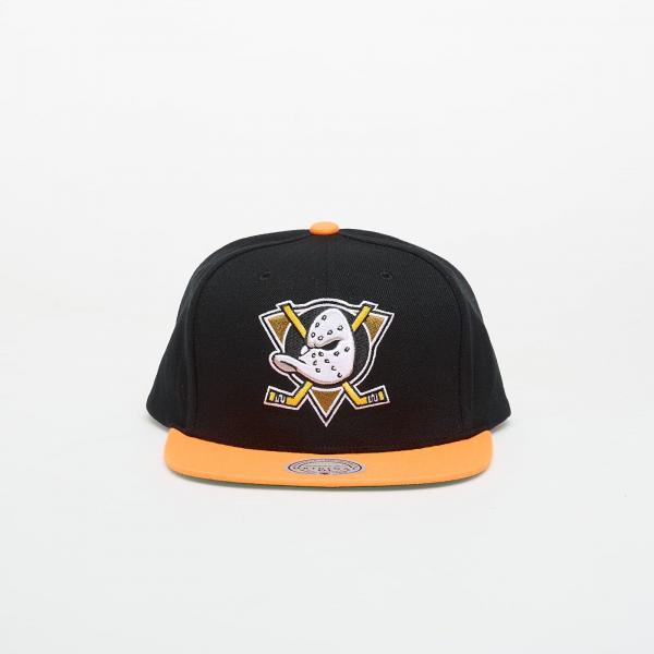 Kšiltovka Mitchell & Ness NHL Team 2 Tone 2.0 Snapback Anaheim Ducks Black/ Orange Universal