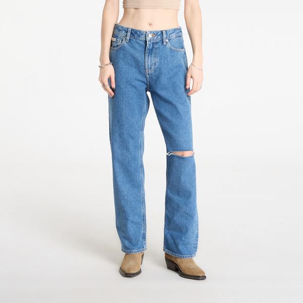 Džíny Calvin Klein Jeans Eu 90S Straight Short Jeans Blue 25