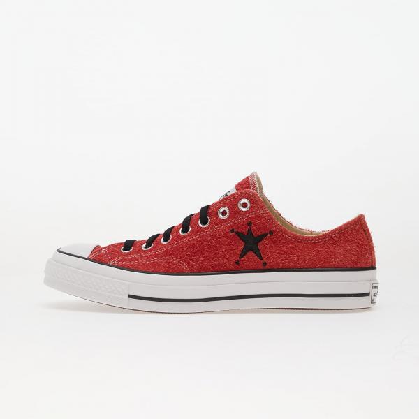 Tenisky Converse x Stüssy Chuck 70 Ox Poppy Red EUR 41