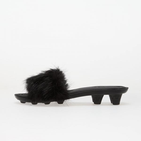 Tenisky Puma x FENTY Slide Chic Fur Puma Black-Puma Silver EUR 40.5
