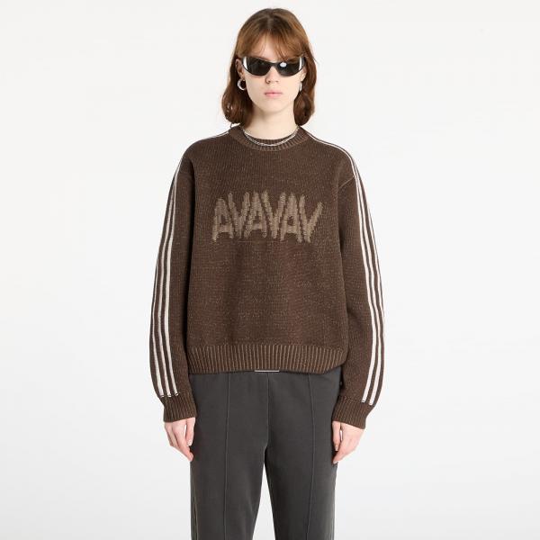 Svetr adidas By Avavav Knit Sweater Umber/ Blanch Brown S