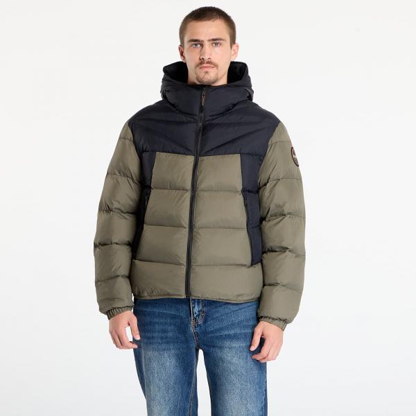 Bunda Napapijri A-Molveno Hood Tea Leaf L