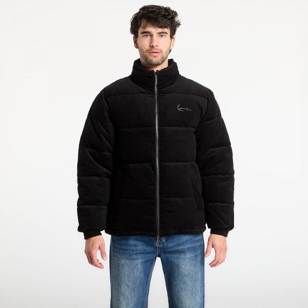 Bunda Karl Kani Signature Corduroy Puffer Jacket Black M