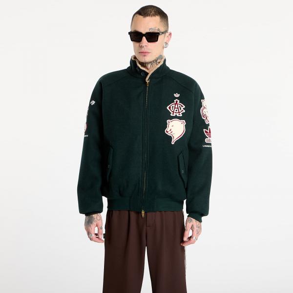 Bunda adidas Clot Varsity Jacket Green Night M
