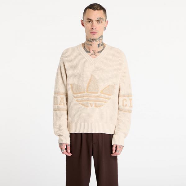 Svetr adidas x Clot Sst Ls Sweat UNISEX Warm Sand L