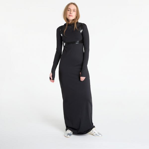 Šaty adidas Techfit Maxi Dress Black S