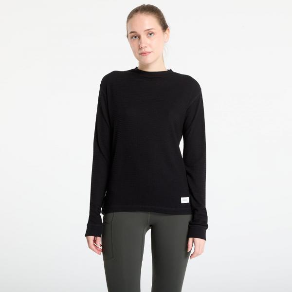 Tričko Craft Wool Waffle Rn W Black XS