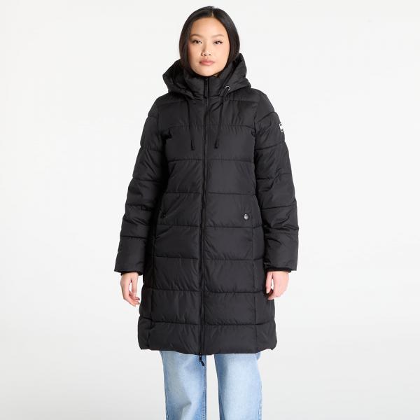 Kabát GAP Coldcontrol Quilted Waterproof Coat Black XS
