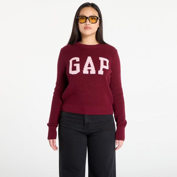 Svetr GAP Logo Sweater Red Delicious S