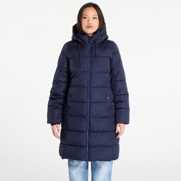 Kabát GAP Coldcontrol Quilted Waterproof Coat Dark Night XS